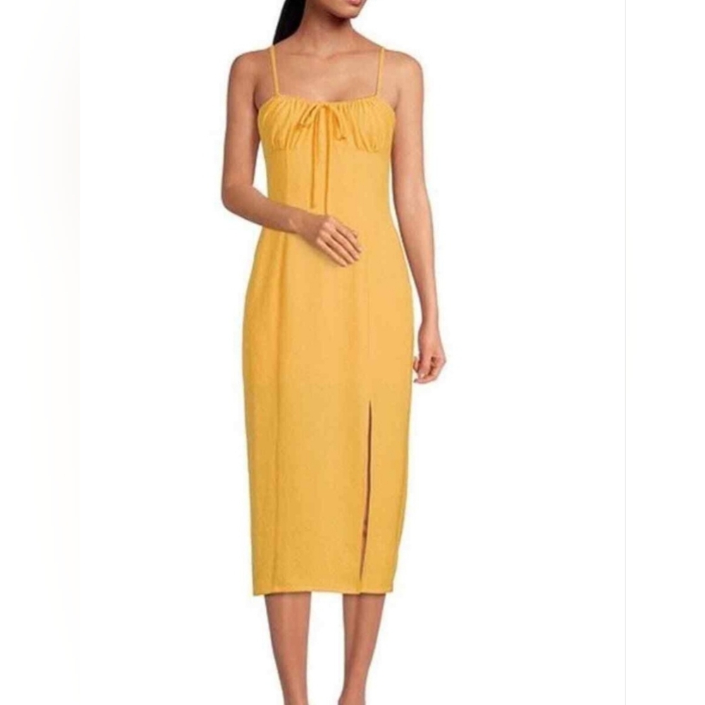 NWT Giani Bini Yellow Maya Dress Size 8